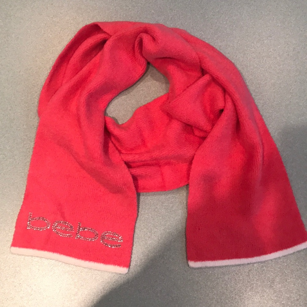 Bebe Crystal Coral Scarf